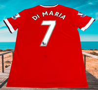 ENGLISH PREMIER MANCHESTER UNITED FC 2014-2015  DI MARIA 7 HOME NIKE JERSEY SHIRT MEDIUM # 611031-624