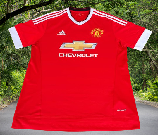 Manchester United No9 Martial Red Home Soccer Club Jersey