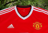 ENGLISH PREMIER MANCHESTER UNITED FC 2015-2016 FA CUP CHAMPION MARTIAL 9 HOME ADIDAS JERSEY SHIRT LARGE