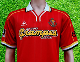 JAPAN J-LEAGUE NAGOYA GRAMPUS EIGHT 1999 EMPEROR'S CUP CHAMPION LE COQ SPORTIF JERSEY HOME SHIRT LARGE  ジャージーシャツ