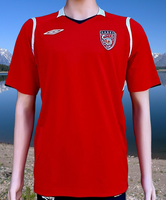 Maillot de football national de Norvège 2010/11 Umbro taille Maillot de football national de Norvège 2010/11 Umbro taille