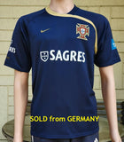 PORTUGAL 2008 EURO QUARTER-FINALS JERSEY NIKE TRAINING SHIRT CAMISA CAMISETA SMALL/MEDIUM  # 268567-452 SOLD!!