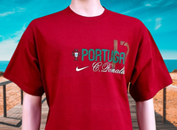 PORTUGAL RONALDO NO. 17 FUN NIKE SHIRT CAMISA CAMISETA LARGE/EXTRA LARGE