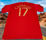 PORTUGAL RONALDO NO. 17 FUN NIKE SHIRT CAMISA CAMISETA LARGE/EXTRA LARGE