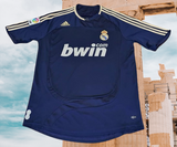 SPANISH LA LIGA REAL MADRID 2007-2008 LA LIGA CAMPEON ROBINHO 10 AWAY JERSEY ADIDAS SHIRT CAMISETA  MEDIUM  # 697265