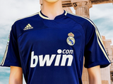 SPANISH LA LIGA REAL MADRID 2007-2008 LA LIGA CAMPEON ROBINHO 10 AWAY JERSEY ADIDAS SHIRT CAMISETA  MEDIUM  # 697265