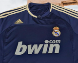 SPANISH LA LIGA REAL MADRID 2007-2008 LA LIGA CAMPEON ROBINHO 10 AWAY JERSEY ADIDAS SHIRT CAMISETA  MEDIUM  # 697265