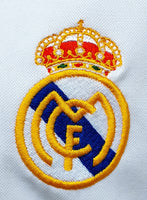 SPANISH LA LIGA REAL MADRID 2001-2002 UEFA CHAMPION HOME GUTI JERSEY ADIDAS SHIRT CAMISETA L