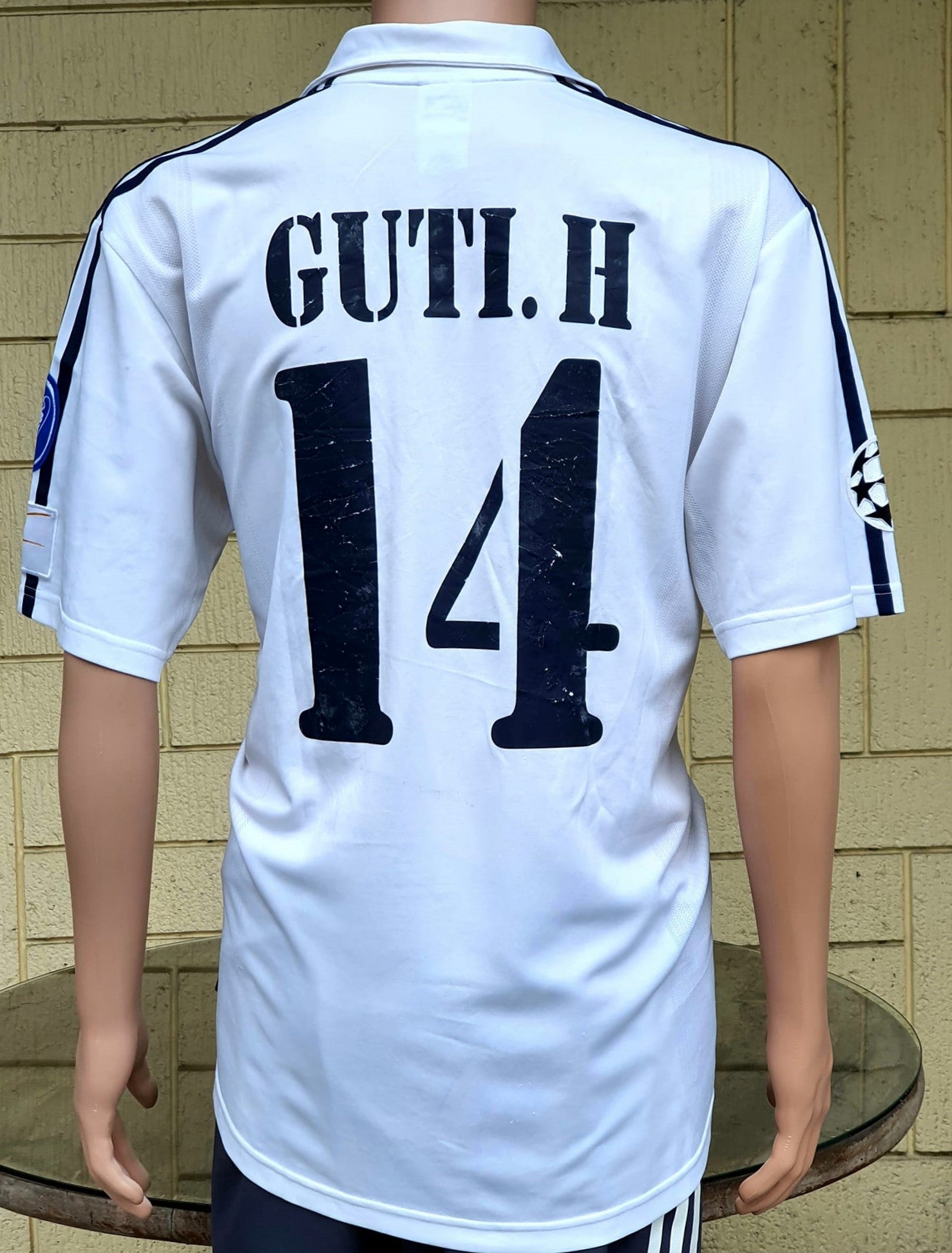 SPANISH LA LIGA REAL MADRID 2001-2002 UEFA CHAMPION HOME