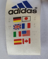 SPANISH LA LIGA REAL MADRID 2001-2002 UEFA CHAMPION HOME JERSEY ADIDAS SHIRT CAMISETA L