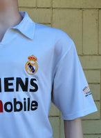 SPANISH LA LIGA REAL MADRID 2002-2003 LA LIGA CHAMPION HOME JERSEY ADIDAS SHIRT CAMISETA L