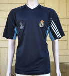 SPANISH LA LIGA REAL MADRID 2003-2004 UEFA CHAMPIONS LEAGUE  JERSEY ADIDAS TRAINING SHIRT CAMISETA M