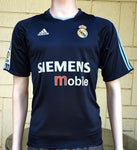 SPANISH LA LIGA REAL MADRID 2003-2004 SUPER COPA DE ESPANA CHAMPION AWAY JERSEY ADIDAS LS SHIRT CAMISETA M