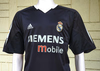 SPANISH LA LIGA REAL MADRID 2004-2005 LA LIGA 2nd  JERSEY ADIDAS RONALDO AWAY SHIRT CAMISETA L