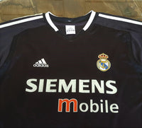 SPANISH LA LIGA REAL MADRID 2004-2005 LA LIGA 2nd  JERSEY ADIDAS RONALDO AWAY SHIRT CAMISETA L