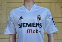 SPANISH LA LIGA REAL MADRID 2004-2005 LA LIGA 2nd  JERSEY ADIDAS BECKHAM 23 HOME SHIRT CAMISETA M