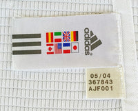 SPANISH LA LIGA REAL MADRID 2004-2005 LA LIGA 2nd JERSEY ADIDAS MORIENTES 8 PLAYER HOME SHIRT CAMISETA L