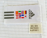 SPANISH LA LIGA REAL MADRID 2004-2005 LA LIGA 2nd JERSEY ADIDAS MORIENTES 8 PLAYER HOME SHIRT CAMISETA L