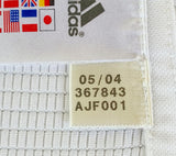 SPANISH LA LIGA REAL MADRID 2004-2005 LA LIGA 2nd JERSEY ADIDAS MORIENTES 8 PLAYER HOME SHIRT CAMISETA L
