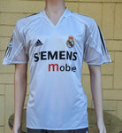 SPANISH LA LIGA REAL MADRID 2004-2005 LA LIGA 2nd JERSEY ADIDAS RONALDO 9 PLAYER HOME SHIRT CAMISETA L