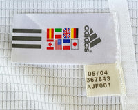 SPANISH LA LIGA REAL MADRID 2004-2005 LA LIGA 2nd JERSEY ADIDAS RONALDO 9 PLAYER HOME SHIRT CAMISETA L