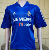 SPANISH LA LIGA REAL MADRID 2004-2005 LA LIGA 2nd JERSEY ADIDAS OWEN 11 PLAYER THIRD SHIRT CAMISETA L