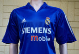 SPANISH LA LIGA REAL MADRID 2004-2005 LA LIGA 2nd JERSEY ADIDAS OWEN 11 PLAYER THIRD SHIRT CAMISETA L