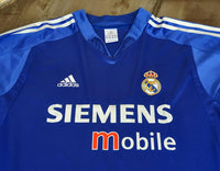 SPANISH LA LIGA REAL MADRID 2004-2005 LA LIGA 2nd JERSEY ADIDAS OWEN 11 PLAYER THIRD SHIRT CAMISETA L