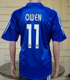 SPANISH LA LIGA REAL MADRID 2004-2005 LA LIGA 2nd JERSEY ADIDAS OWEN 11 PLAYER THIRD SHIRT CAMISETA L
