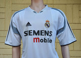 SPANISH LA LIGA REAL MADRID 2004-2005 LA LIGA 2nd JERSEY ADIDAS TRAINING SHIRT CAMISETA L