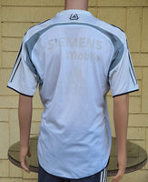 SPANISH LA LIGA REAL MADRID 2004-2005 LA LIGA 2nd JERSEY ADIDAS TRAINING SHIRT CAMISETA L
