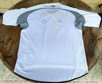 SPANISH LA LIGA REAL MADRID 2004-2005 LA LIGA 2nd JERSEY ADIDAS TRAINING SHIRT CAMISETA L