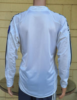 SPANISH LA LIGA REAL MADRID 2004-2005 LA LIGA 2nd  JERSEY ADIDAS UEFA HOME LS SHIRT CAMISETA M
