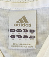 SPANISH LA LIGA REAL MADRID 2004-2005 LA LIGA 2nd JERSEY ADIDAS UEFA HOME LS SHIRT CAMISETA M