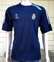 SPANISH LA LIGA REAL MADRID 2005-2006 UEFA CHAMPION LEAGUE JERSEY ADIDAS TRAINING SHIRT CAMISETA M