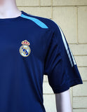 SPANISH LA LIGA REAL MADRID 2005-2006 UEFA CHAMPION LEAGUE JERSEY ADIDAS TRAINING SHIRT CAMISETA M