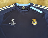 SPANISH LA LIGA REAL MADRID 2005-2006 UEFA CHAMPION LEAGUE JERSEY ADIDAS TRAINING SHIRT CAMISETA M