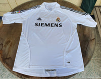 SPANISH LA LIGA REAL MADRID 2005-2006 LA LIGA 2nd JERSEY ADIDAS BECKHAM 23 SHIRT CAMISETA L