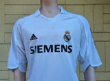 SPANISH LA LIGA REAL MADRID 2005-2006 LA LIGA 2nd JERSEY ADIDAS BECKHAM 23 HOME SHIRT CAMISETA L