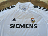 SPANISH LA LIGA REAL MADRID 2005-2006 LA LIGA 2nd JERSEY ADIDAS BECKHAM 23 HOME SHIRT CAMISETA L