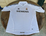 SPANISH LA LIGA REAL MADRID 2005-2006 LA LIGA 2nd JERSEY ADIDAS ROBINHO 10 HOME SHIRT CAMISETA XL