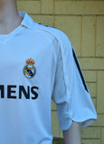 SPANISH LA LIGA REAL MADRID 2005-2006 LA LIGA 2nd JERSEY ADIDAS ROBINHO 10 HOME SHIRT CAMISETA XL