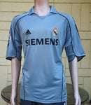 SPANISH LA LIGA REAL MADRID 2005-2006 LA LIGA 2nd JERSEY ADIDAS CASILLAS 1 THIRD SHIRT CAMISETA L