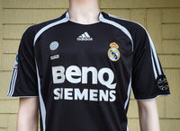 SPANISH LA LIGA REAL MADRID 2006-2007 LA LIGA CHAMPION JERSEY ADIDAS RAUL 7 AWAY SHIRT CAMISETA M