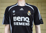 SPANISH LA LIGA REAL MADRID 2006-2007 LA LIGA CHAMPION JERSEY ADIDAS RAUL 7 AWAY SHIRT CAMISETA M