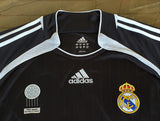 SPANISH LA LIGA REAL MADRID 2006-2007 LA LIGA CHAMPION JERSEY ADIDAS RAUL 7 AWAY SHIRT CAMISETA M