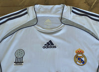 SPANISH LA LIGA REAL MADRID 2006-2007 LA LIGA CHAMPION JERSEY ADIDAS v. NISTELROOY 17 HOME SHIRT CAMISETA L