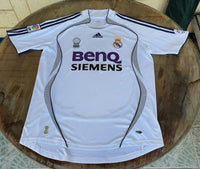 SPANISH LA LIGA REAL MADRID 2006-2007 LA LIGA CHAMPION JERSEY ADIDAS HOME SHIRT CAMISETA M