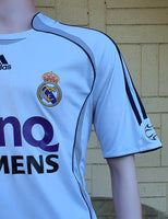 SPANISH LA LIGA REAL MADRID 2006-2007 LA LIGA CHAMPION JERSEY ADIDAS HOME SHIRT CAMISETA M