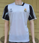 SPANISH LA LIGA REAL MADRID 2007-2008  UEFA CHAMPION LEAGUE JERSEY ADIDAS TRAINING SHIRT CAMISETA M